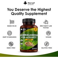 New Leaf Ashwagandha KSM-66 Tablets 180's